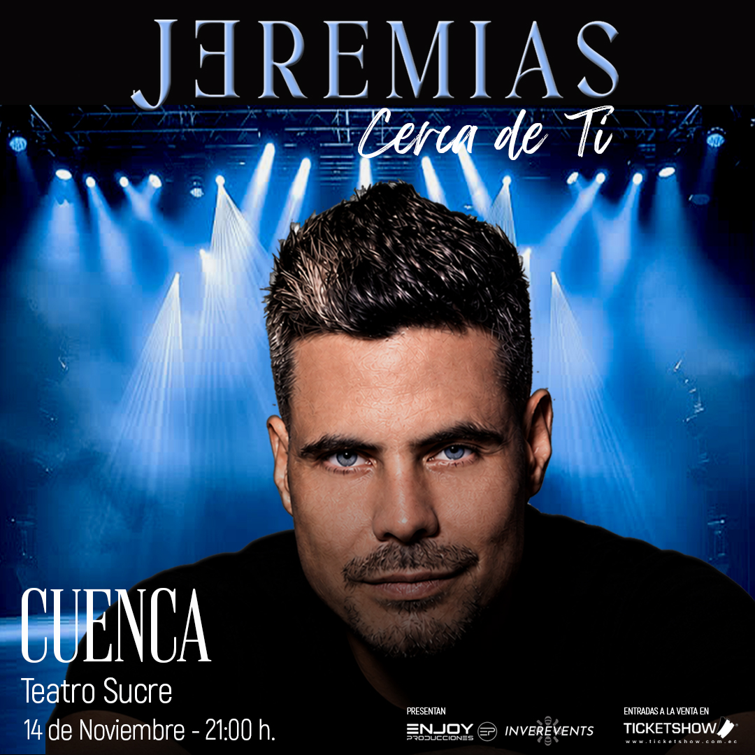 Ticketshow's tweet photo. El cantante Jeremías llega al país con un espectáculo intimo 😍

Un show que estará impregnado de mucho romance y conexión con el público. Acompañado de sus músicos , la cita musical repasará los temas https://t.co/7esat3JiZn