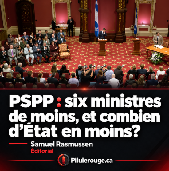 PiluleRougeCA's tweet photo. PSPP : six ministres de moins, et combien d’État en moins? https://t.co/28vne9NO3d via @PiluleRougeCA https://t.co/WqMXHHRXEl