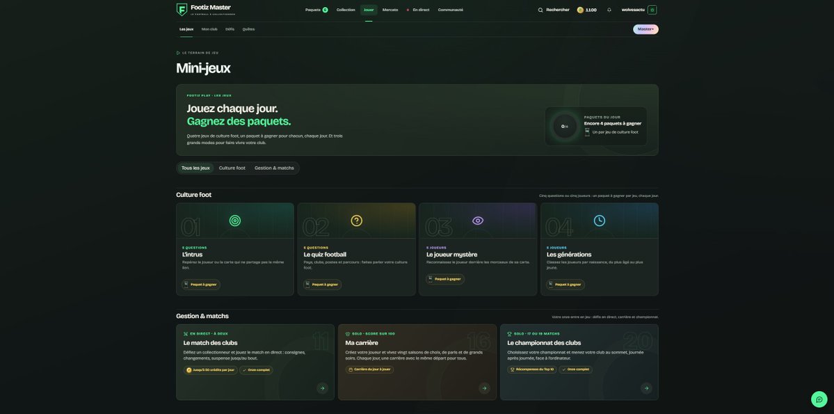 WolvesActu's tweet photo. Les gars je vous partage un jeu web qu'on m'a envoyé, j'aime beaucoup le concept 👍

https://t.co/OMiUigzLHq

On peut collectionner des joueurs, créer son équipe, affronter ses amis, créer sa carrière solo, coller nos cartes dans un album, suivre les résultats des championnats, etc.

J'ai commencé la collection des joueurs des Wolves 🐺 évidemment 😏

Venez ouvrir des paquets, j'ai créé un club dessus 🔥