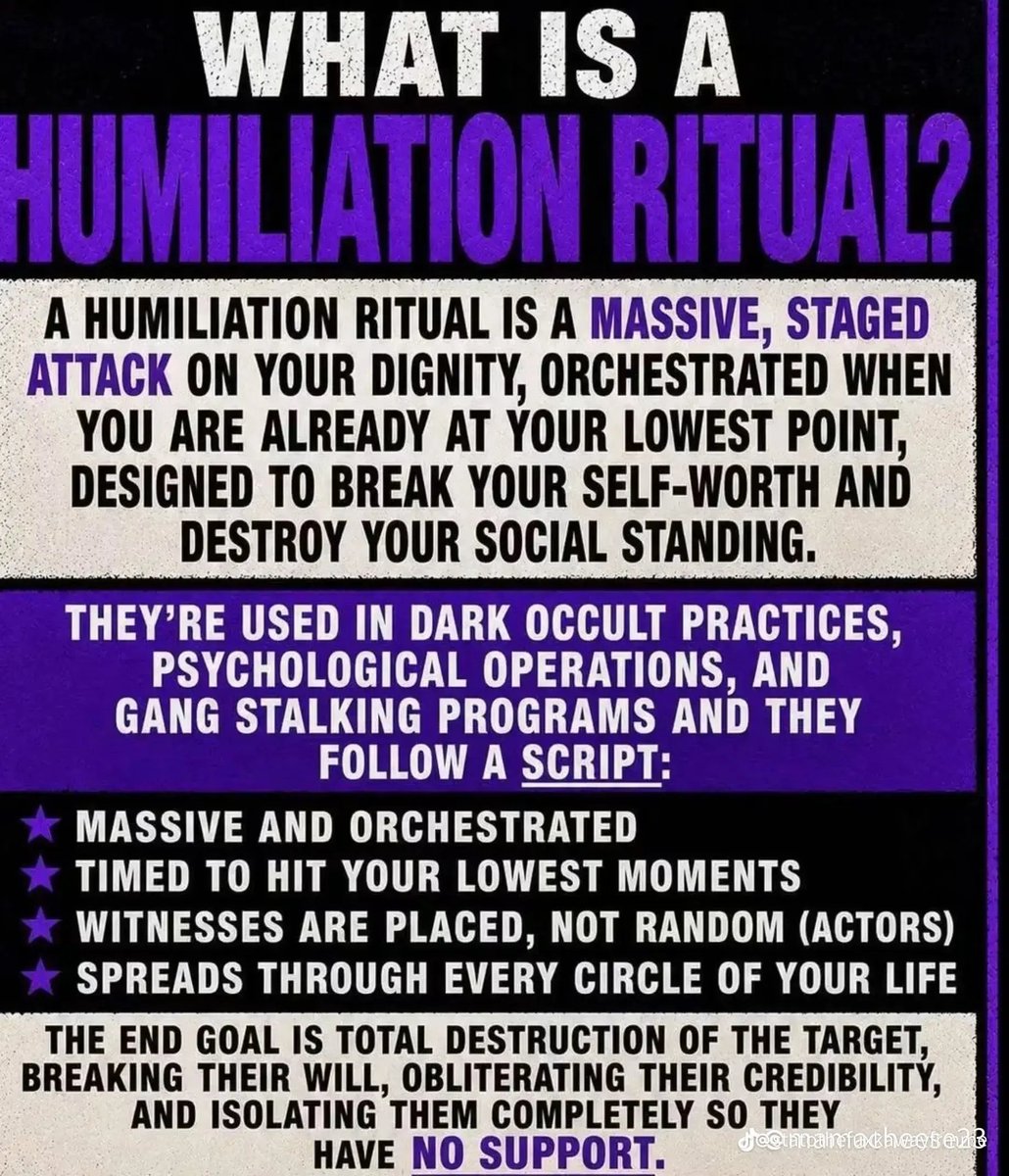 EricaMMcMahan's tweet photo. THEY TRIED ALL THESE THINGS &amp; MORE, BUT I NEVER ONE TIME FELT HUMILIATED.

I GUESS I WAS JUST TOO BUSY FOR 10 YEARS SUSSING THEM OUT. https://t.co/B2aGrTP1iG