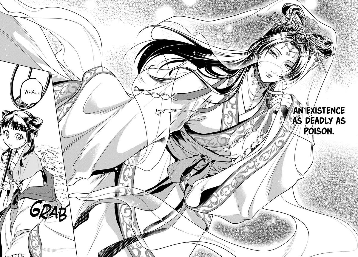 dailykusuriya's tweet photo. “an existence as deadly as poison” and she loves poison! https://t.co/jB9mGxChpT