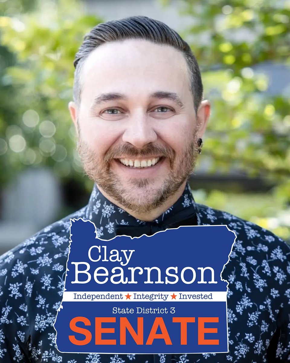 GreenPartyUS's tweet photo. Upping the stakes, a third-party candidate, bar-owner and former Medford City Councilor Clay Bearnson, backed by the Independent and Pacific Green parties, entered the race in late July. Although he’s drawn far fewer campaign dollars than his major-party peers, his name on the ballot could ultimately draw enough votes from either Hicks or Krause to determine their fates.

“My race right now absolutely 100% demonstrates the problems in our politics, the two cancers in our government: money in politics and this mythical two-party system,” he said.

https://t.co/88dx6ziJbE