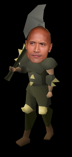 OsrsTrees's tweet photo. The STRONGEST barrows brother, Dwayne "Dharok" Johnson https://t.co/dXjjLyZuCX