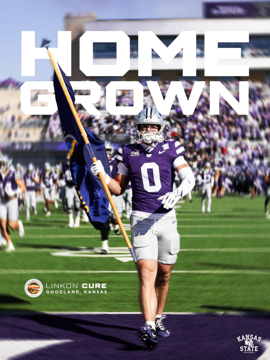 KStateFB's tweet photo. Kansas Proud 🌻 @CureLinkon https://t.co/LiLhMDEcSd