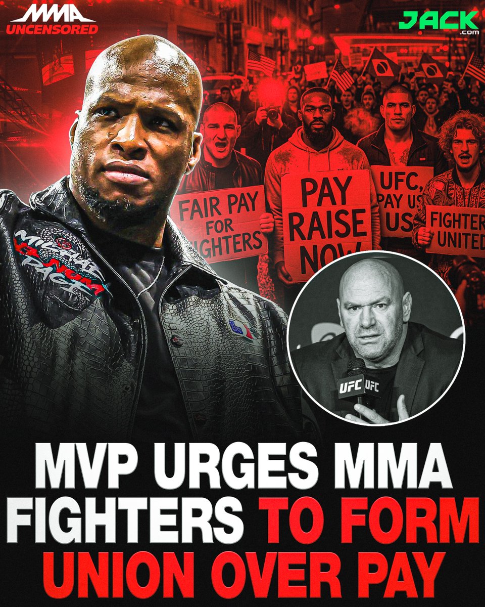 MMAUNCENSORED1's tweet photo. 🚨 MVP wants MMA fighters to come together and push for better pay! 💰

Michael “Venom” Page believes it's time for fighters to form a union and have a stronger voice when dealing with the UFC and other promotions.

With fighter pay becoming a major talking point and several UFC stars questioning their earnings, MVP believes fighters would have more negotiating power if they stood together.

Via: (@bbcsport )
