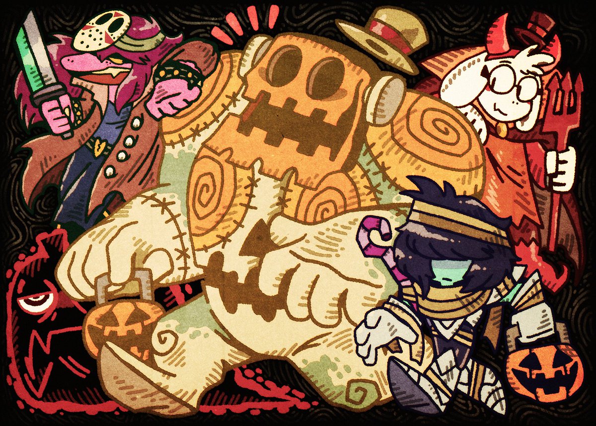 BridgeOfFaust's tweet photo. Trick or Rune https://t.co/ZmlanAdQJi
