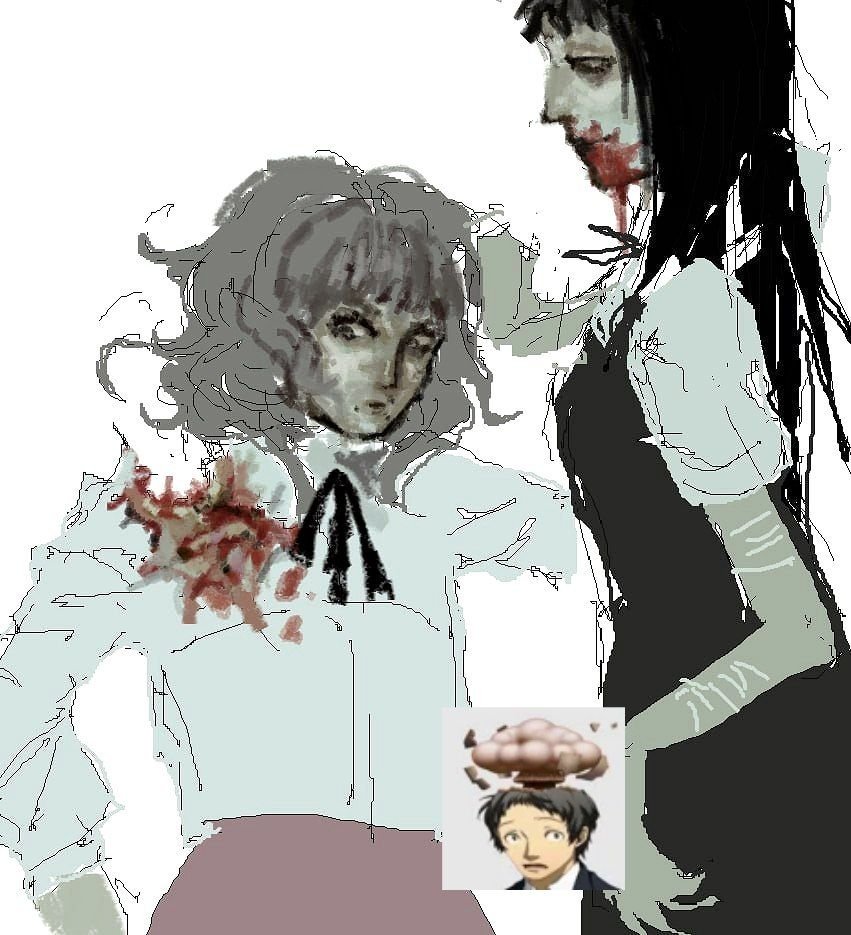 OlegOma's tweet photo. goretober day 21. cannibalism #GORETOBER2026 #fearandhungertermina #FearandHunger https://t.co/zxKeAqwHjP
