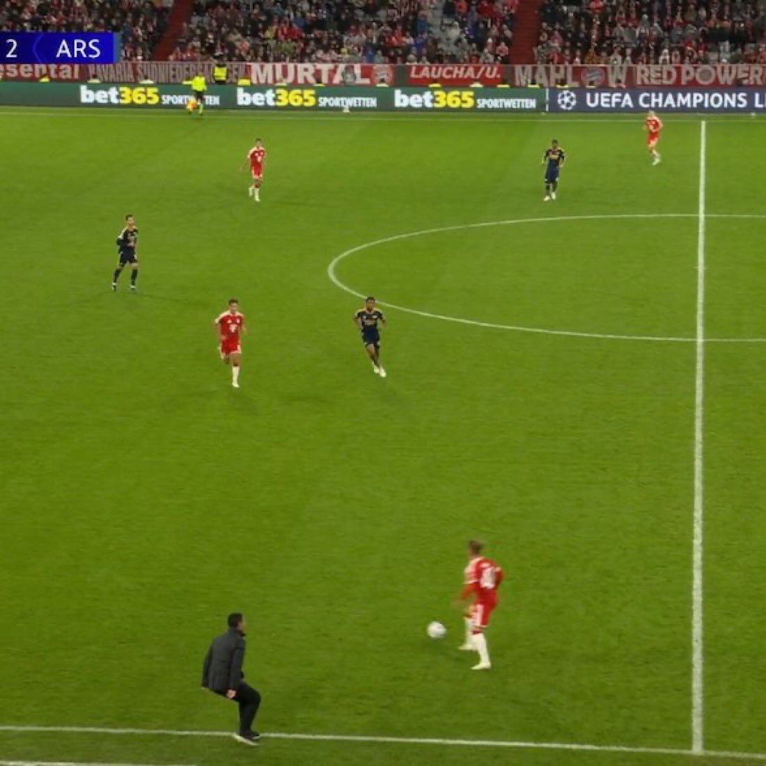 centreGoalHQ's tweet photo. 🚨Harry Kane on Mikel Arteta closing the line and trying to stop Bayern attack.

🎙️ Reporter: “Harry, Camera caught a moment Arteta closing the line to stop attack. What do you think?”

🗣️ Kane: “Absolutely! I honestly think someone needs to look into this because what Arteta is doing is crossing the line. This is football, not a game where you manipulate every situation and then act like the victim when things don’t go your way.”

“I’m sorry, but Arsenal need to stop behaving like they’re the only honest club in football. Arteta complains about everything, questions every decision, and somehow always wants the entire world to believe his team has been robbed.”

“If the officials find that he has crossed the line, then yes, he should face serious sanctions. A ban, a fine, whatever the rules demand. Nobody should be bigger than the game.”

“Arsenal fans can get angry with me all they want, but they need to ask themselves one question: if another manager behaved exactly like Arteta, would they defend him this passionately?”

🎙️Reporter: “So you’re saying Arsenal fans are part of the problem?”

🗣️ Kane: “I’m saying some of them refuse to see anything wrong with their club. They want respect from everybody, but the moment someone criticises Arteta, suddenly that person is the enemy. That’s not football debate; that’s blind loyalty.”

“If Arsenal want to be respected as champions, they need to stop acting like victims every time someone challenges them.”