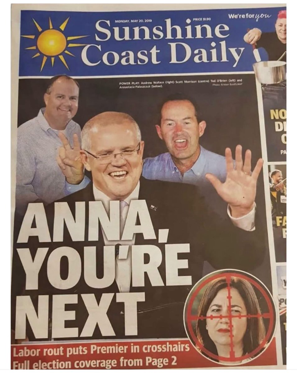 PaulRob11880584's tweet photo. Remember this, the right wing media should hang their heads in shame. 

They are as guilty as @PaulineHansonOz in inciting hatred in Australia.

When calling out Hanson, call out the media for fuelling the fire of hatred. https://t.co/iXxzl6T7cu