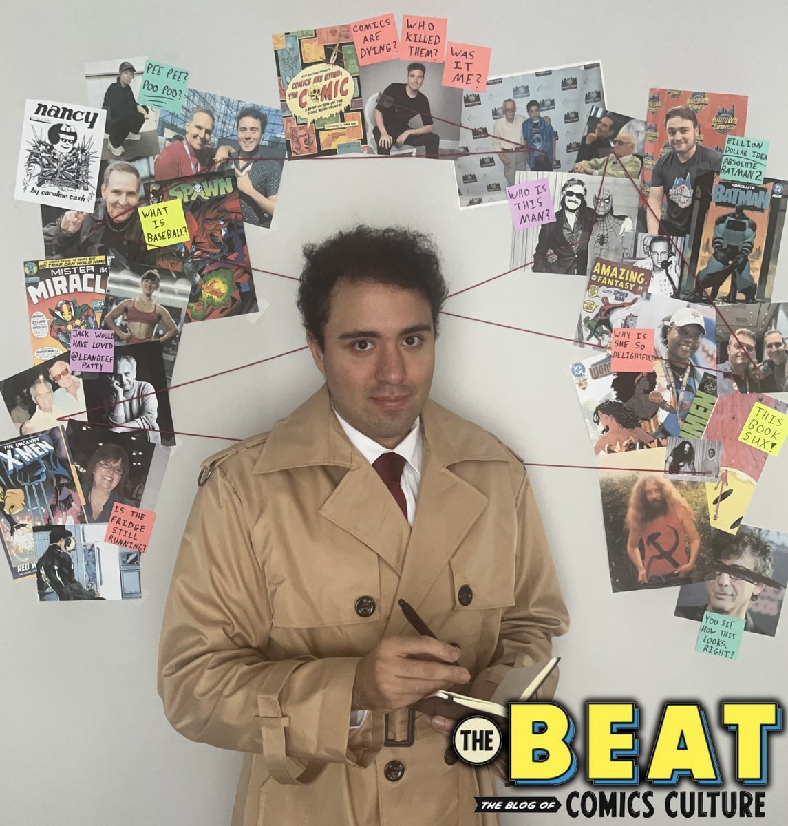 louisjsouthard's tweet photo. 1/? - I’m incredibly happy to announce that I’m officially joining the Eisner Award-winning pop culture news publication The Beat @comicsbeat as a bi-weekly columnist with my new series FAKING INTO COMICS 101! https://t.co/Y0eOIB5fW2