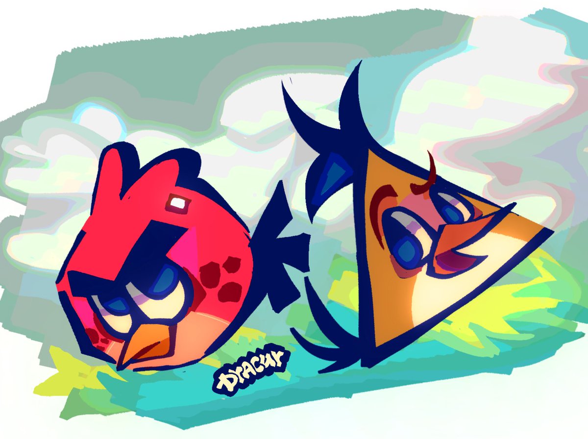 Dracurperidoz's tweet photo. #AngryBirds 👀 https://t.co/udIaJYn9Cu