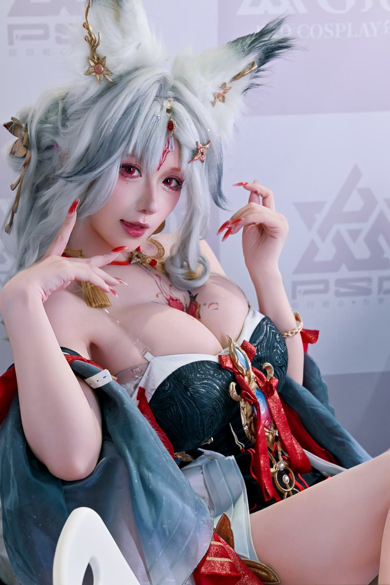 Takakura_Ken91's tweet photo. すごい大きな心月狐😋🥰🥰🥰 #wutheringwaes #コスプレ #cosplay #cosplayergirls #cos #ニケ https://t.co/kJBuwtyYsu