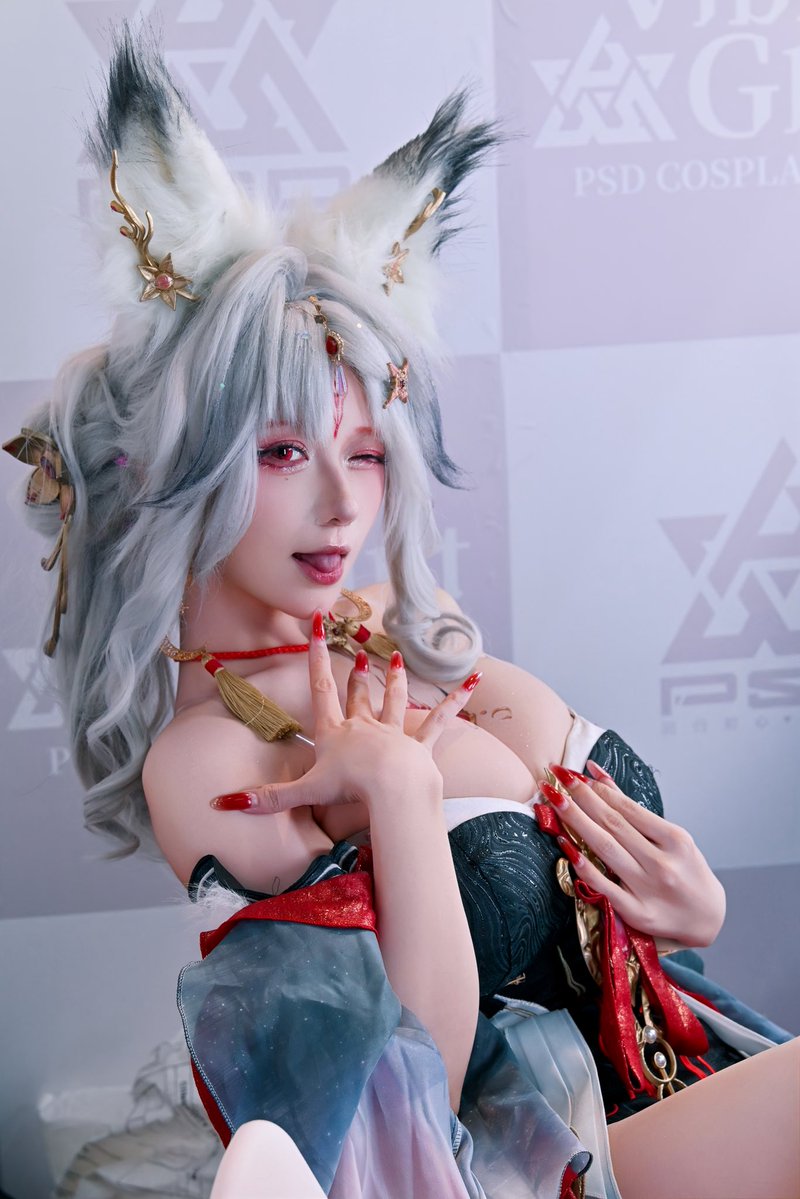 Takakura_Ken91's tweet photo. すごい大きな心月狐😋🥰🥰🥰 #wutheringwaes #コスプレ #cosplay #cosplayergirls #cos #ニケ https://t.co/kJBuwtyYsu