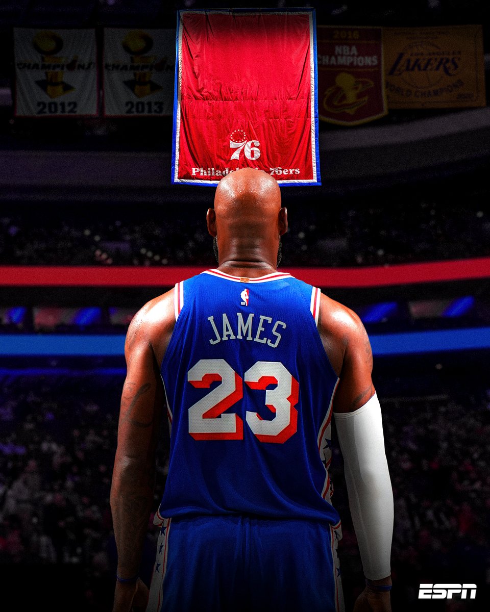 espn's tweet photo. New city. Same mission.

LeBron’s chase for No. 5 continues 💍👑 https://t.co/ad8QV8yLvh