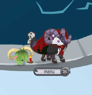 OkayFunIsOver's tweet photo. satanick and his pet envi on aj https://t.co/Dn2Gl5bNOc