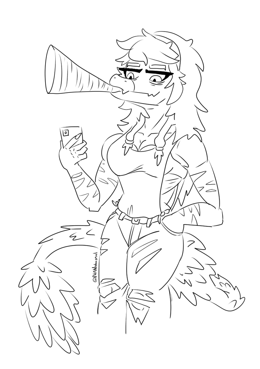 PHANthasmal's tweet photo. I of course had to draw Reeda
Day 21 - Genderswap
#Snoottober #SnootGame #Snoottober26 #SnootGameArt #Wani #iwhtg #iwanihugthatgator #Scalie #ScalieArt #Anthro #AnthroArt #hmofa https://t.co/rcqwFFc6oe