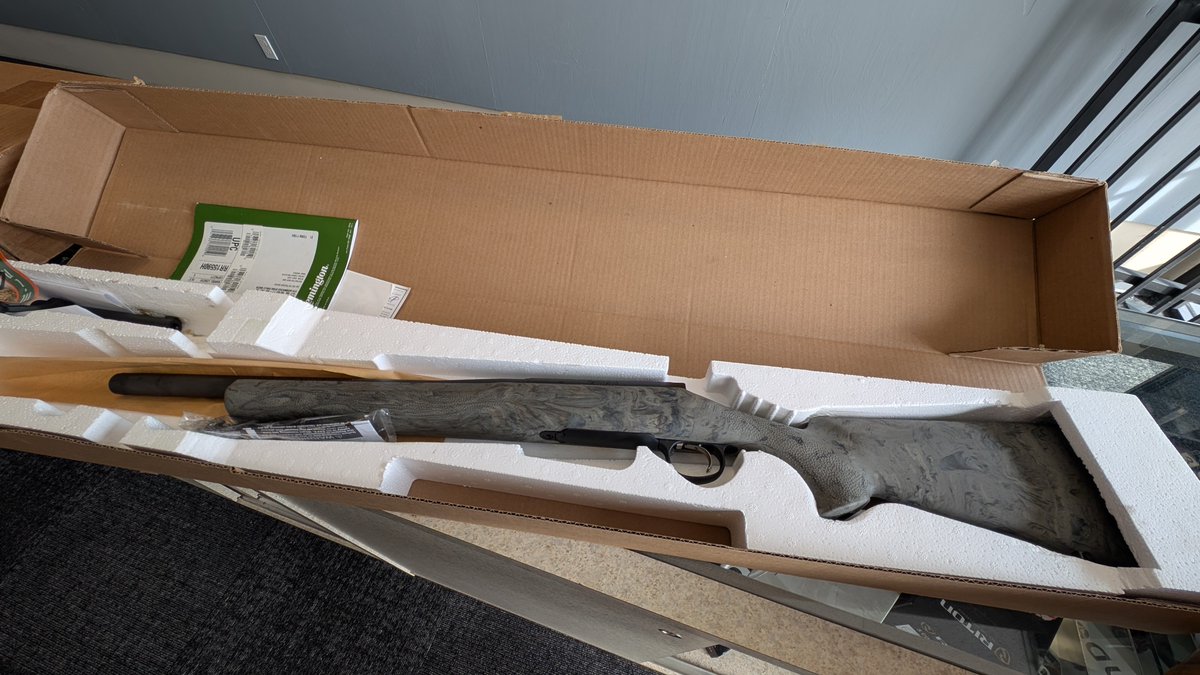 SecondAmendment's tweet photo. This has got to be one of the weirdest effing days I've ever had in this business and I've been at it over a decade

Those two 300blk Remingtons I was gifted?

Basically NIB....

He had the original shipping boxes from 2014 and the transfer receipts in the box. 

The guns?

Two of these.  The 700 aac-sd...  Apparently they went up a "little bit" more than either of us had realized

Not sure what I'm going to do for him, but he's getting something special in the future