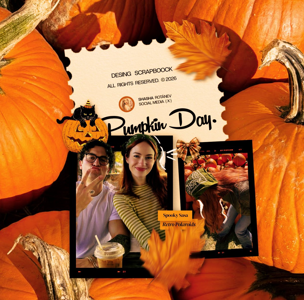 Skyeov_8's tweet photo. 𝖯𝗎𝗆𝗉𝗄𝗂𝗇 𝖯𝖺𝗍𝖼𝗁  , 🎃  𝖮𝖼𝗍𝗈𝖻𝖾𝗋 𝖲͟𝗉𝗈𝗈𝗄𝗒 𝖲𝖾𝗌𝗌𝗂𝗈𝗇  —  𑁍 ’  𝖻𝗒 𝗦𝗮𝘀𝗮
𝖮𝖼𝗍𝗈𝖻𝖾𝗋 𝟤𝟣 𓊌 𝖮𝗋𝖺𝗇𝗀𝖾 𝖫𝖾𝖺𝗏𝖾𝗌 ( ريترو )

Together with my family and my nephew Christopher, we went to celebrate his arrival by decorating pumpkins.  ♡ https://t.co/1OqZ34huTH