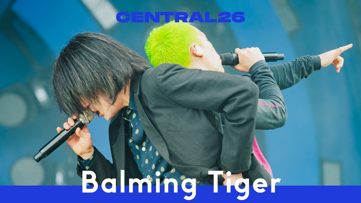 The_FirstTake's tweet photo. 【#CENTRAL_FEST ライブ映像公開】

-

都市型音楽フェス「CENTRAL26」より、Balming Tiger「Wash Away」のライブ映像が公開。
@balmingtiger

-

#THEFIRSTTAKE