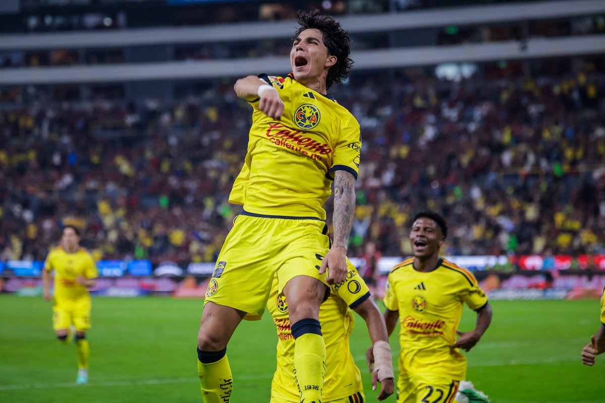 ClubAmerica's tweet photo. ¡KEVIN ÁLVAREEEEEZ! 👊😮‍💨5️⃣ https://t.co/O3XRAnKk2a