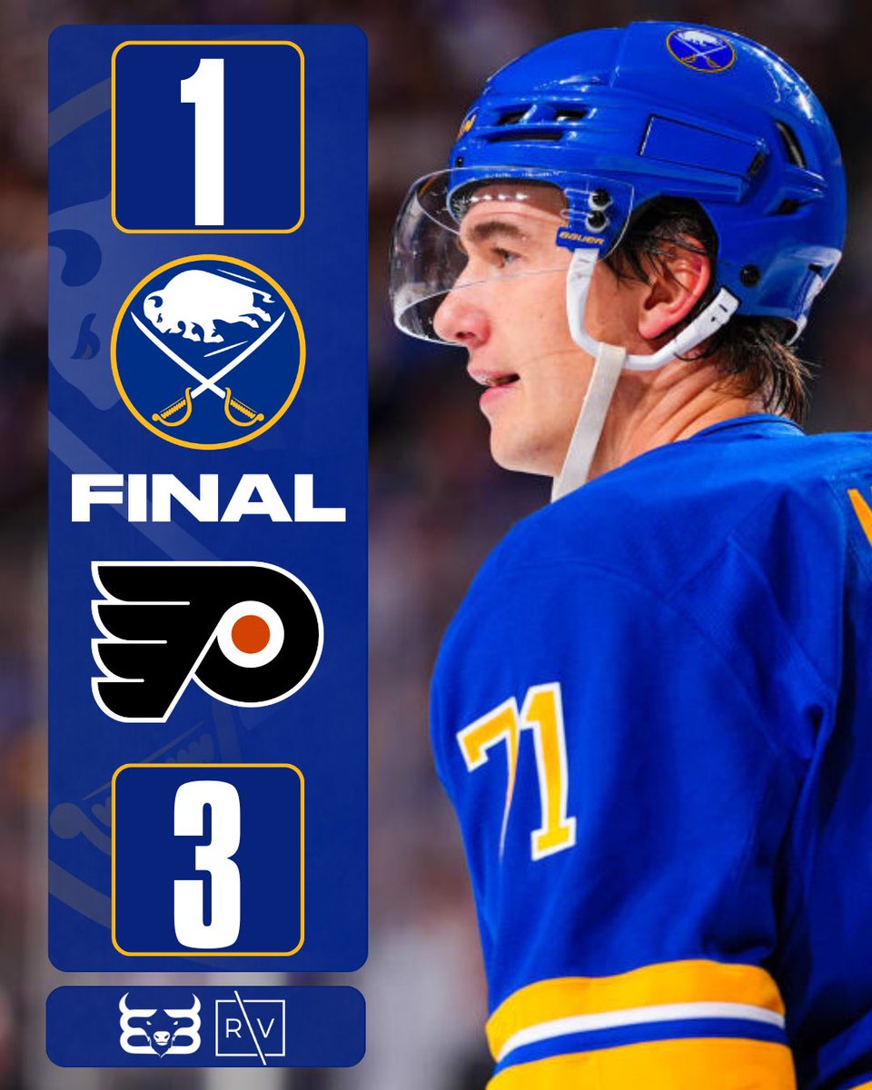BuiltInBuffalo_'s tweet photo. Sabres drop one in primetime.

How would you fix this team? ⬇️

#Sabres | #Sabrehood | #LetsGoBuffalo https://t.co/pTR9SZS7F8