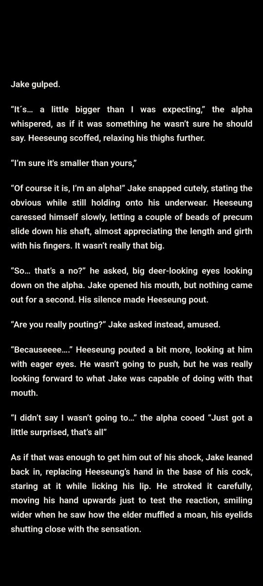 cocoa_gene's tweet photo. The amount of things I could write about top omega Hee and bttm alpha Jake. https://t.co/9zcI5sOAt3