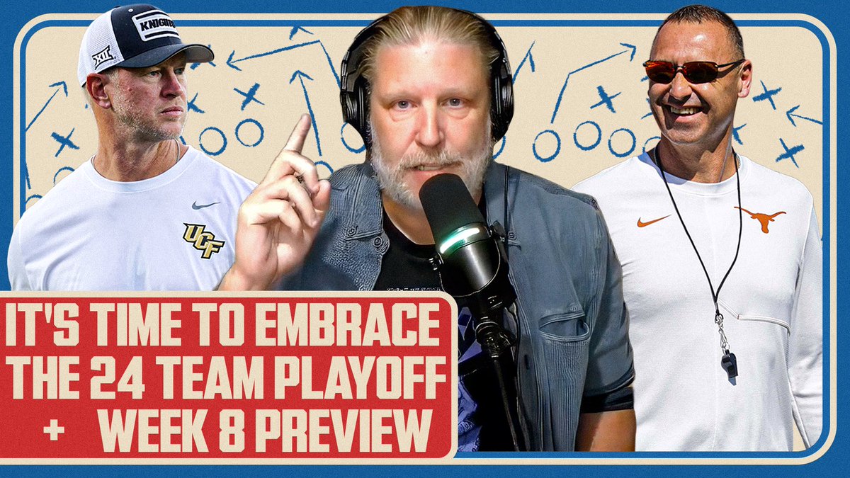 BFWshow's tweet photo. The BFW Show 10.21.26 is out now everywhere!

- Change in College Football is good, embrace it
- Heisman race check in
- Week 8 Preview
- and much more!

Out now everywhere: https://t.co/aQ9tXGZs53 https://t.co/rNpHq0B1Jr