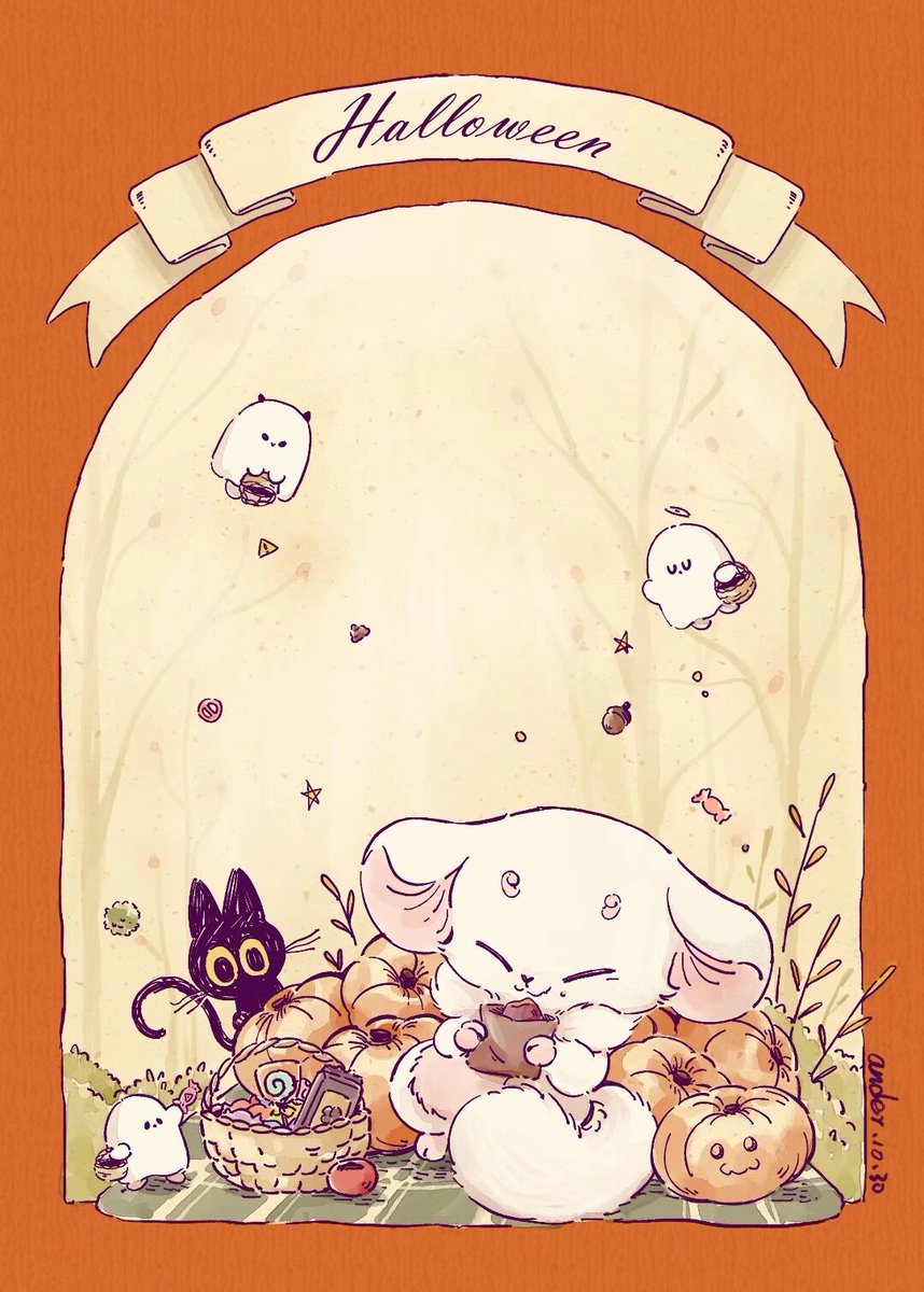 anderanderer's tweet photo. @_VGen_ Also trying to share some older works here on X! They happen to fit today's theme perfectly, so I figured I'd use the tag. Really hoping to get a VGen artist code~ 🥺🎃✨ #VGtober26 https://t.co/WFrWW5kmPT