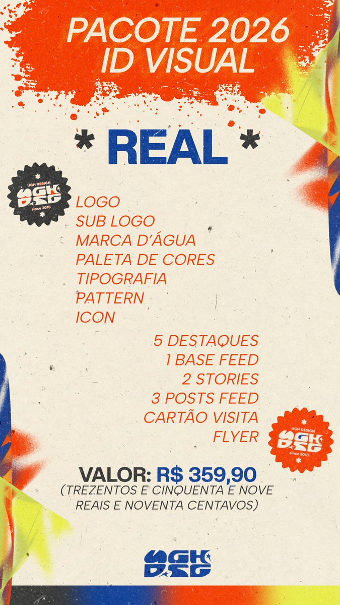 UGHdesign's tweet photo. 🧡 Esses são os pacotes de identidade visual da UGH DESIGN, venha transformar a sua fanbase, renovar o seu instagram, reinventar o seu portal e muito mais

Chame na DM e garanta o seu! https://t.co/V0RlysBvcg