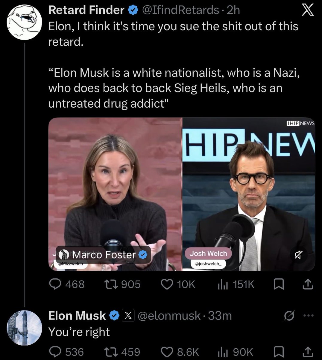 Awk20000's tweet photo. Elon Musk is considering suing Jennifer Welch https://t.co/yZxJ0D8roK