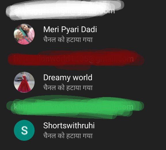 mahakk8k's tweet photo. Hello @TeamYouTube 
My all channel's also suddenly terminated but why i didn't break any rules now what is this?
Everyone lost his channel without any reason.
Before didn't have like this issues.
Please Review my case manually and solves this please https://t.co/nAgPZRY5B7