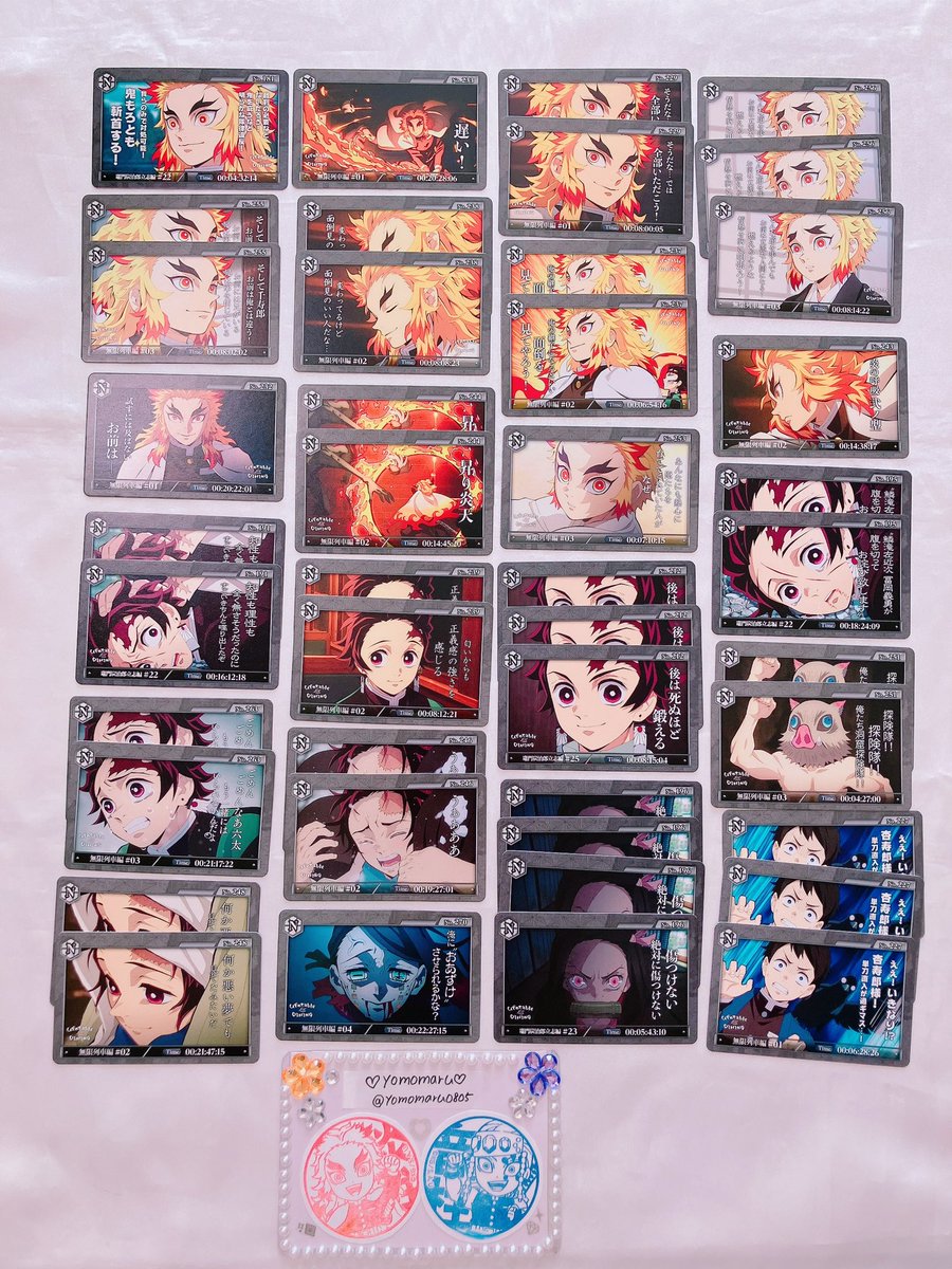 yomomaru0805's tweet photo. ＊交換＊
鬼滅の刃 ダイニング お楽しみくじ 缶バッジ  カード スクエア ステッカー

譲)写真1.2枚目
求)写真3枚目

◉求👑には、異種↔︎カード1枚の交換可能です。またNのカードについても煉獄は2：1、他3：1など比率違い可能です。

◉UR.💕↔︎👑との交換のみ。 https://t.co/V8VfCpvONe