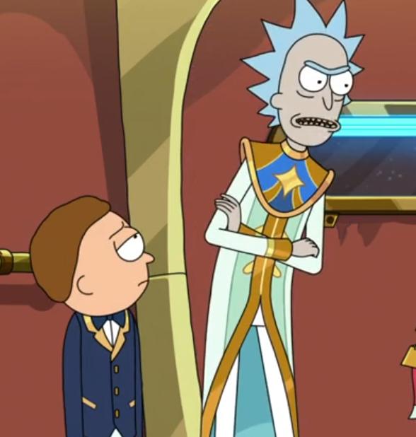 Auzzie_awake's tweet photo. What i learned from this episode is that Rick got to have nice parents but not Morty, and that morty had been the real parent of rick all along https://t.co/BevOWSNpnt