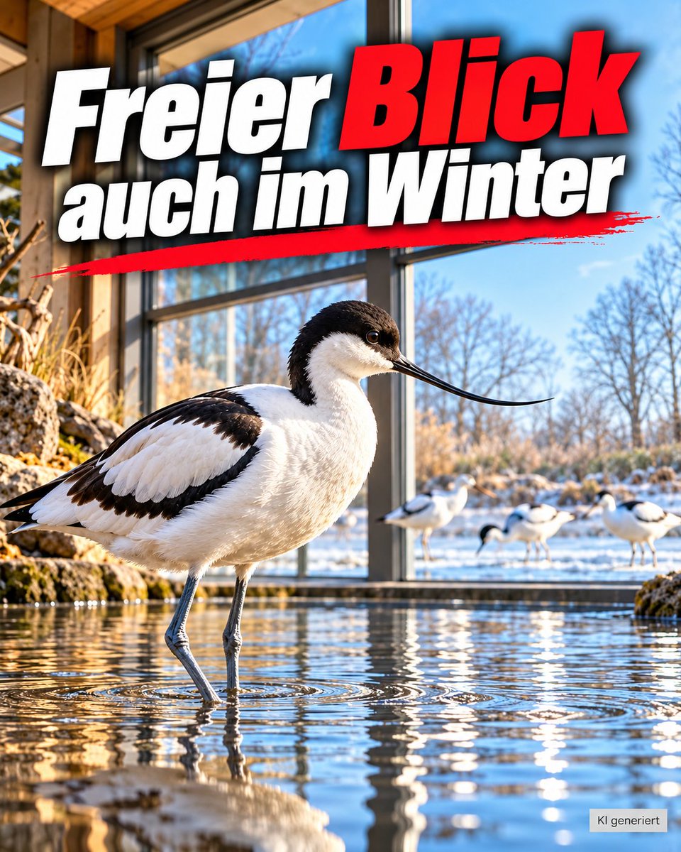 Gerati_de's tweet photo. FREIER BLICK STATT NOPPENFOLIE! 🐦
15.000 € für bessere Winterbeobachtung: Im Vivarium Darmstadt profitieren 50 Watvögel und die Besucher von neuen Fenstern.
https://t.co/RfqwV3R4ms
#Zoo #Tierwohl https://t.co/ugifAfUbSA