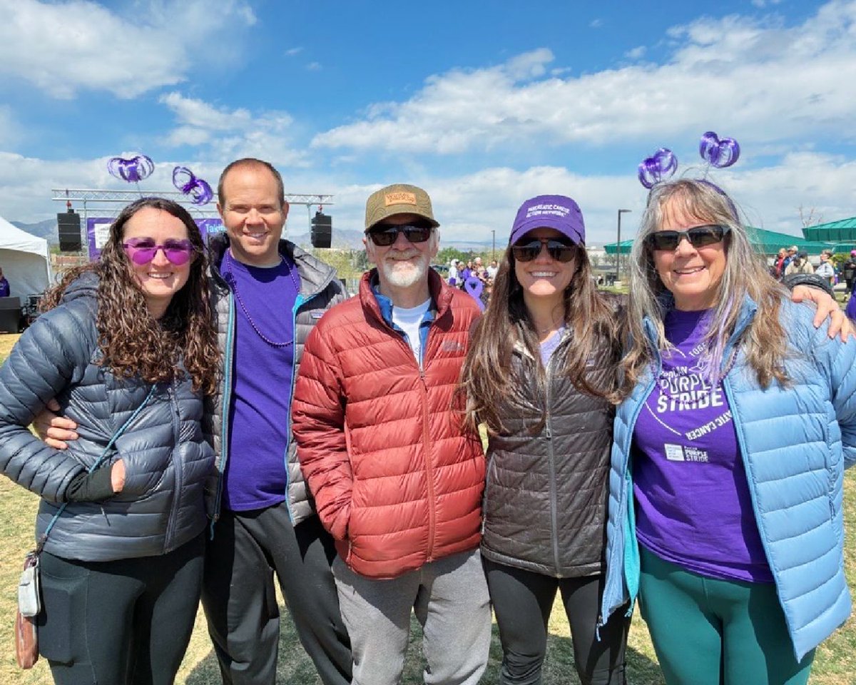 PanCAN's tweet photo. For Alyssa L., PanCAN's Associate Director of Philanthropic Engagement and Mid-level Giving, the mission to advance pancreatic cancer research and support patients and families hits close to home. 💜 

She shares, "In January 2025, my dad was diagnosed with pancreatic cancer.

I knew what people said about this disease. I had watched his mom, my grandmother, die just four months after her diagnosis in 2011. So, devastated, my dog and I moved home to make the most of the time we had left together.

His initial diagnosis was stage IB. But when a Whipple procedure attempt in June 2025 revealed two small lesions in his liver, he was immediately elevated to stage IV, and the doctor estimated that he likely had only eight months to a year left.

Since then, our family has been through more rounds of chemotherapy than I can count,

CT scans, infections, a second failed Whipple surgery, setbacks and the agonizing uncertainty of waiting for results, return phone calls and the next appointment.

If you’ve been touched by pancreatic cancer, you likely recognize this cycle of hope and grief. I knew I needed something that would get me out of bed in the morning. I felt desperate to contribute something positive and make meaningful progress for others facing this disease. That determination led me to PanCAN.

Since joining the team here, I haven’t just learned about PanCAN’s mission and programs. I’ve experienced their impact firsthand. I’ve used PanCAN’s website and resources to become better informed. I’ve attended every webinar and listened to PancChat podcasts to deepen my understanding of the disease, the science and the treatment landscape.

I attended my first PanCAN PurpleStride with my family and connected with other patients and caregivers, heard inspiring stories from survivors and experienced the power of a community united by hope. In conversations with our fundraising team, I’ve felt the authenticity, kindness and compassion that compels our supporters to give.

My colleagues in PanCAN Patient Services answered my many questions, which strengthened both my work and helped me navigate conversations with my dad’s care team with far more clarity and confidence. 

When I prepared narratives about daraxonrasib and PanCAN’s decades-long role in propelling RAS research forward, I leaned heavily on my colleagues’ expertise to grasp the significance of this breakthrough. They also helped me understand the trial results and what they could mean for patients like my dad.

So, when another liver lesion finally showed up on his imaging this July, I already knew our next step: trying to get him into the expanded access program (EAP) for daraxonrasib. On August 25th, when his paperwork was finally submitted, I felt hopeful knowing we were on the path to keep just barely outrunning this cancer for a little while longer.

The next day, RASONQUE™ (daraxonrasib) was approved by the FDA.

As PanCAN shared the exciting news, I was simultaneously panicking about what it might mean for my dad’s access, particularly after a month off treatment.

Luckily, PanCAN’s Patient Services team provides personalized guidance for people exactly like me. I called, and they knew what my next steps should be. On their guidance, we got back on track to access the treatment through insurance.

Colleagues had already been checking in because they knew others were running into access issues, and they were hard at work telling the story of how to better advocate for patients and their loved ones.

So I wasn’t all that surprised when my dad was denied coverage.

After a firm discussion with the insurance company, and armed with the knowledge I’d gained from Patient Services, we received a reversal — and RASONQUE arrived at our door the next day.

My dad’s been on RASONQUE for a month, and his numbers are looking good. I know RASONQUE isn’t a cure. But right now, this treatment is giving my family renewed hope for more time.

For more than 27 years, PanCAN President and CEO Julie Fleshman and Founder Pamela Acosta Marquardt have brought passion, unwavering dedication and ingenuity to PanCAN’s mission. Their commitment has been relentless, shaping and strengthening the field in countless ways. PanCAN’s willingness to be bold and innovative, to invest in RAS research 20 years ago when those mutations were considered undruggable, played a role in getting us to this moment. And the work we’re advancing today will continue to drive future breakthroughs for patients.

I’m so honored to be a part of it.

To my colleagues at PanCAN — and to everyone who donates, volunteers, walks, and advocates — you are changing people’s lives.

I know, because I’m one of them."

Join us in sharing some love and support for Alyssa and her family in the comments. 💜