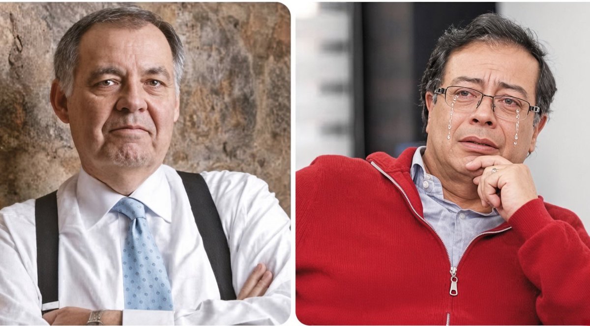 JorgeECastilloL's tweet photo. En buena hora, doctor Alejandro Ordóñez @A_OrdonezM.
Al fin le llegó el verdugo a Aureliano @petrogustavo.
El mismo que lo destituyó cuando era alcalde… ahora le llega con el sello de Ministro del Interior. 
La historia no perdona. Y esta vez no hay Consejo de Estado que lo salve.