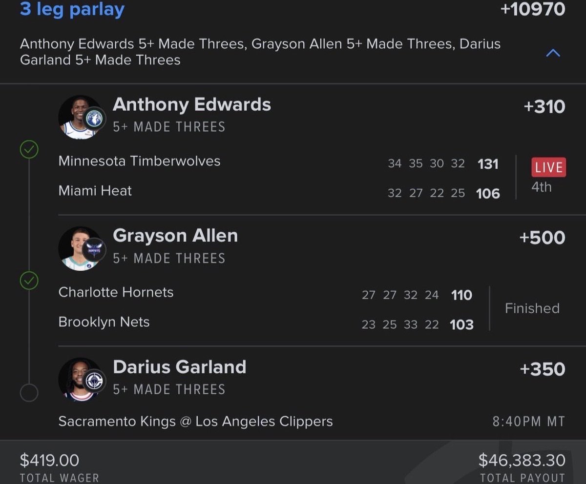 BlazinHotBets's tweet photo. $400 TO SOMEONE WHO LIKES+RT💕

WHEN GARLAND CASHES US OUT BE LEGENDARY DARIUS🏂✨ https://t.co/hjkOPHAOM8