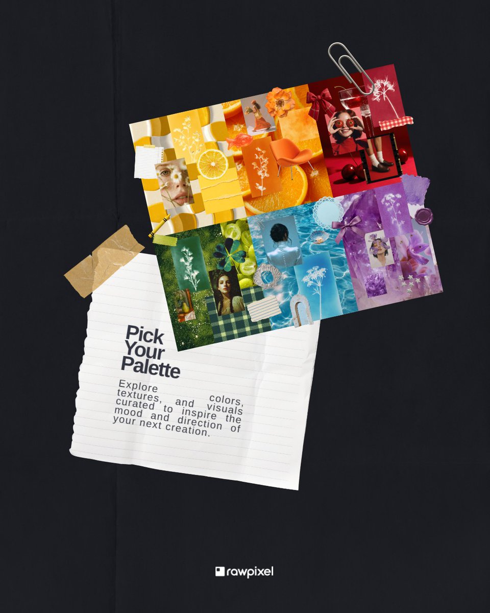byrawpixel's tweet photo. Colors. Textures. Vibes. 🎨✨ Explore curated palettes to inspire your next creation on https://t.co/wTOUX8TV6z
#designinspiration #creativeassets #colorpalette #rawpixel #byrawpixel https://t.co/xfP3ATZSg5