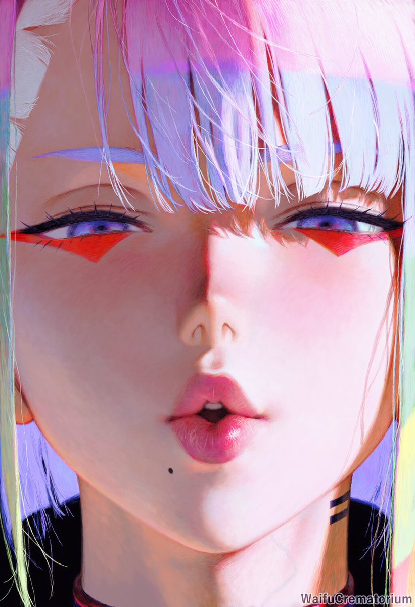 cremasicle's tweet photo. lucy cyberpunk sfw https://t.co/mGD1bGu5h2