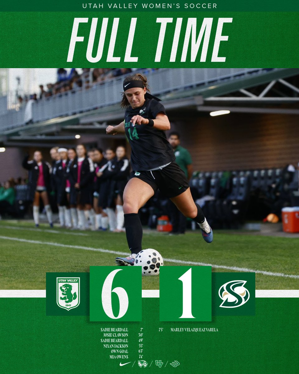 UVUwsoc's tweet photo. Final at UCCU Stadium‼️ https://t.co/5K5fTJXi2B