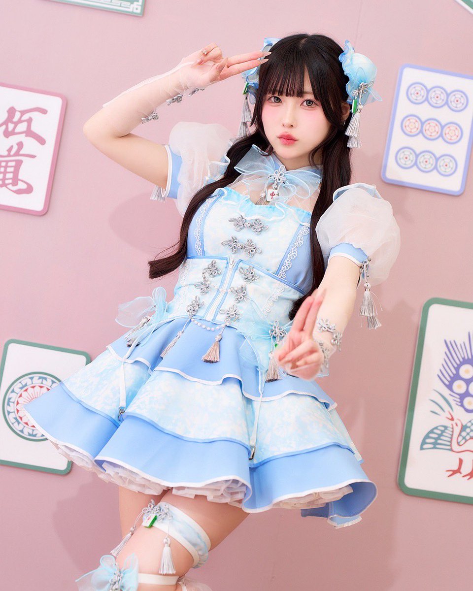 _malymoon's tweet photo. キャンディシェル麻雀チャイナ♡
ハロウィンまであと9日🍬 https://t.co/Gknax8bLrF