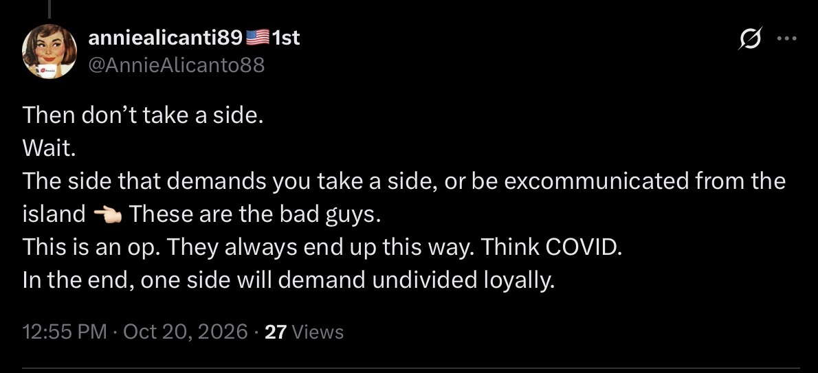 AnnieAlicanto88's tweet photo. @KrenkeDrew Last night, I said they would pull this.
This is right out of the Bolshevik (Gewish) playbook. The Left pulls this trick all the time.
Leah executed a classic op on the unsuspecting retards.
I called it.
#leahfiles
@ShawnRyan762 @MrsKitty8674 @Allietopfiles https://t.co/9uP4eOAf7m