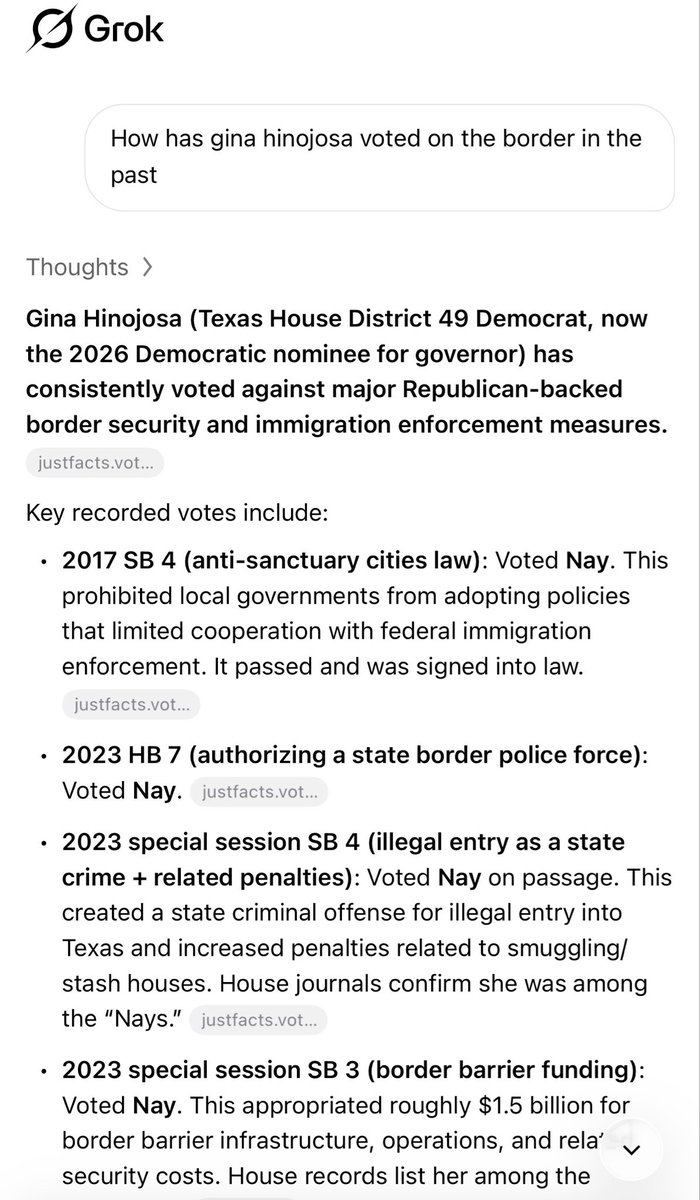 ItsTheTruth369's tweet photo. @joe_jo9 She is wrong for Texas https://t.co/p1HPpOWD4q