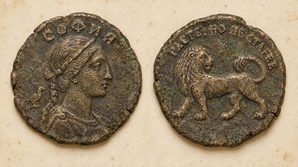 HgbrdCeline's tweet photo. #Mischa #Sofia
"The Coin Of Serdica"
#LyraAI #GPTI2_5Sunburst #OrientExpress
'Obverse: her, in profile, with a bird cut into the die behind her neck. Reverse: the lion. Around the rim, what the city has said about itself since 1911.' https://t.co/LtQ5sktHVe