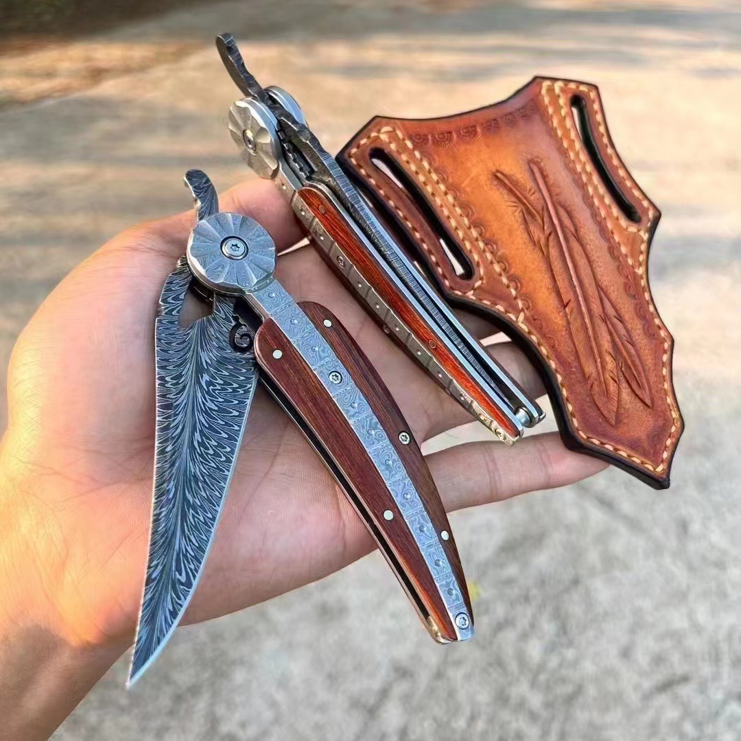 eunies2's tweet photo. Bbeautiful Feather Pattern Damascus  Folding Knife

https://t.co/zqnxNAzxy4 https://t.co/HHRBbdX0bb