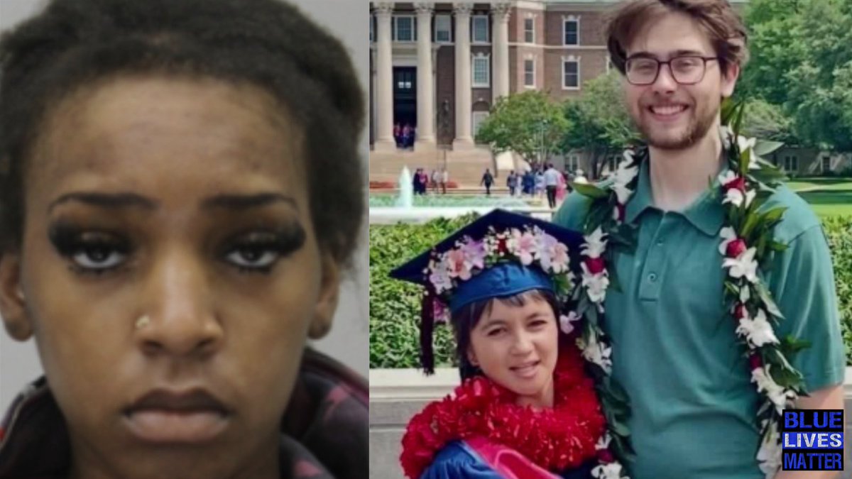 bluelivesmtr's tweet photo. Black Dallas woman Aldrea Rogers charged with two counts of mansl*ughter after driving 82 mph in a 35 and k*lling a white man and asian woman.... and the media is SILENT!
⠀
On October 6, the 22-year-old black driver reached a peak speed of 82 miles per hour on Garland Road before her red Hyundai Elantra struck a Toyota Prius at Knob Oak Drive.

Julian Harris, 23, a white SMU theater graduate from Colorado, d*ed at the scene. Madison Duren, 22, an asian woman who graduated from Hawaii Baptist Academy and SMU, d*ed later at the hospital.
⠀
Rogers had her two young children, ages 1 and 3, in car seats in her vehicle. All three survived. Police booked her on October 16 on two second-degree felony mansl*ughter charges with bond set at $250,000 each, for a total of $500,000.
⠀
Harris and Duren were active in the North Texas arts community and had met while studying theater at SMU. Early reports of a third vehicle leaving the scene were later clarified by investigators and family.
⠀
A black driver treated a residential road like a racetrack with kids in the back and two young artists paid with their lives. The charges are the start of accountability.
⠀
#Dallas #Texas