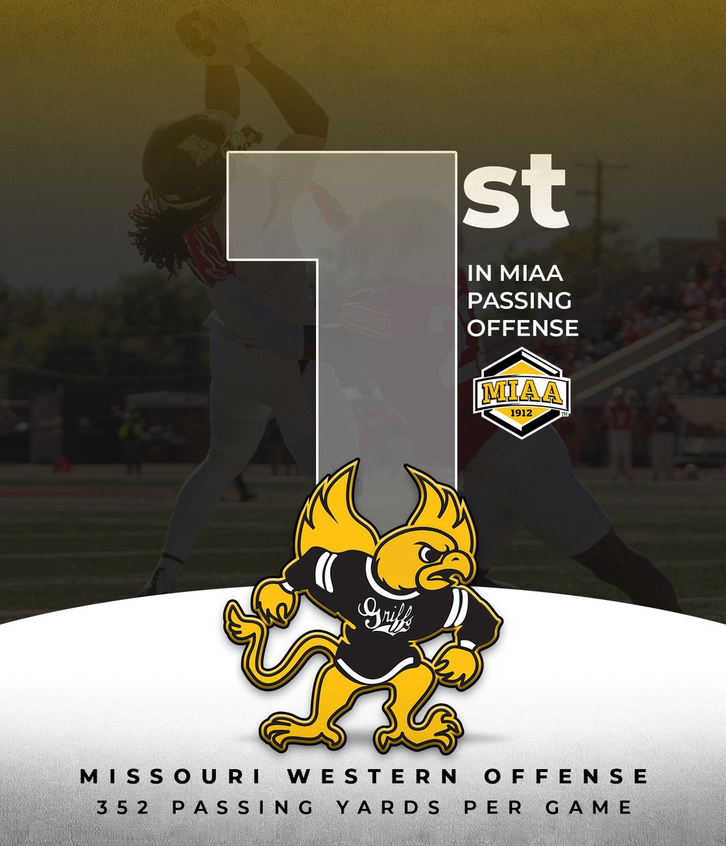 MWSU_Football's tweet photo. 𝑮𝒓𝒊𝒇𝒇𝒐𝒏 𝑶𝒇𝒇𝒆𝒏𝒔𝒆🦅🦁
𝐏𝐚𝐬𝐬𝐢𝐧𝐠 𝐎𝐟𝐟𝐞𝐧𝐬𝐞
#⃣3⃣Nation
#⃣1⃣MIAA

#A10Mentality https://t.co/Ul8R66gXr3