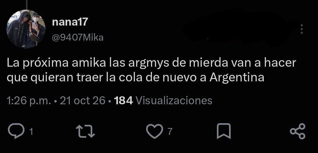 9407Mika's tweet photo. @sofiicoerr Yo avisé y quedan dos fechas más imaginate https://t.co/JYwpu7ncsg