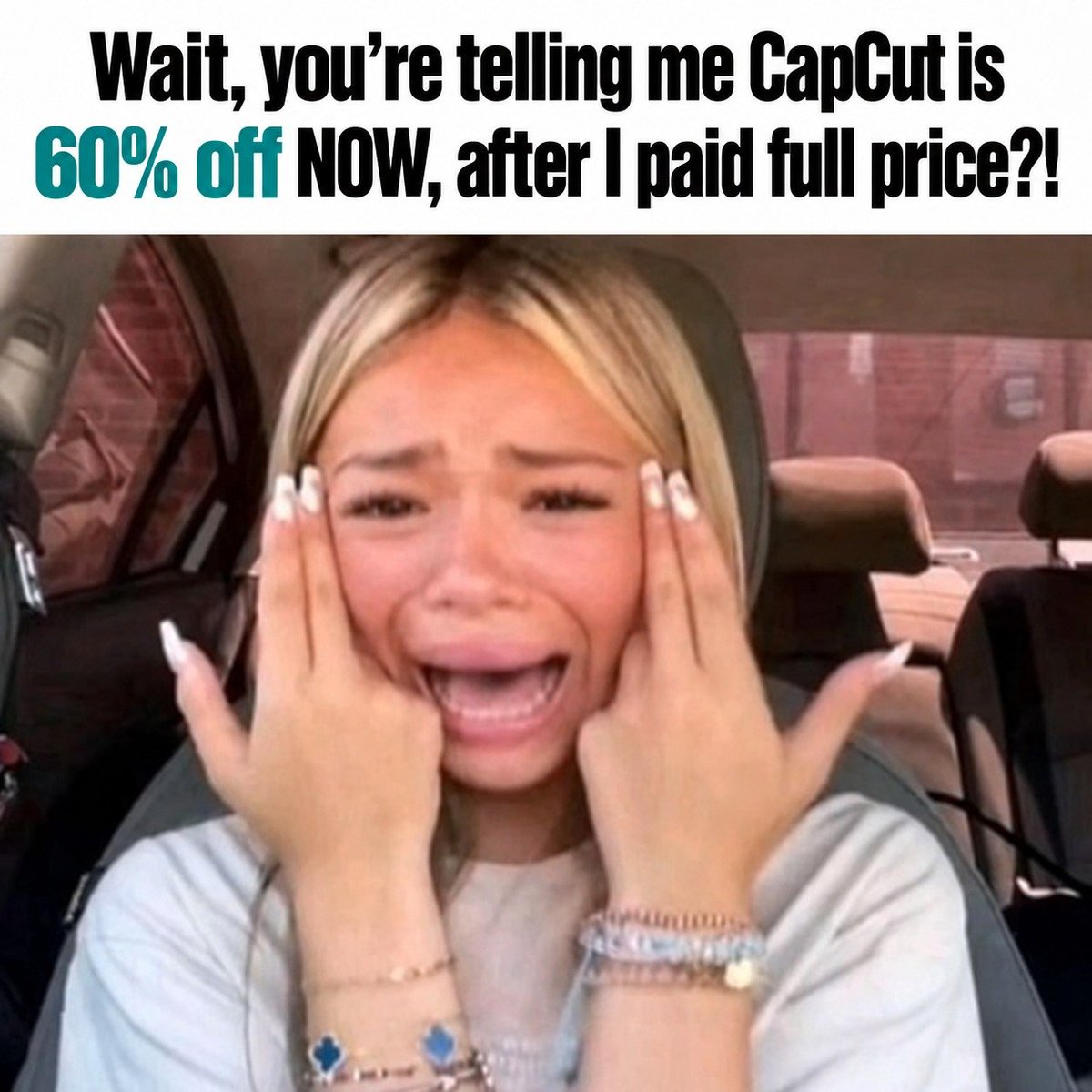 Ronycoder's tweet photo. CapCut Black Friday savings are available today: 60% OFF Pro and 40% OFF Ultra. The promotion runs October 20–30 on CapCut Desktop only.

For a skincare product video, the packaging, texture, and routine can each have their own moment.

Arrange those shots in CapCut PC, add concise text, and choose music that suits the visual direction. Refine the color and timing so the sequence moves clearly from the product introduction to the final CTA.

Build a considered beauty edit around the details your footage actually shows.

#capcutpc #capcutblackfriday #capcutsale #capcutmarketing