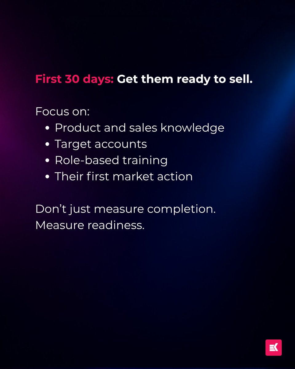 KademiHQ's tweet photo. Onboarding done, but are your partners ready to sell? 

Discover how the first 90 days can turn partner enablement into revenue: 

https://t.co/BoJdnJNHc1 https://t.co/HvFKzxDxLd